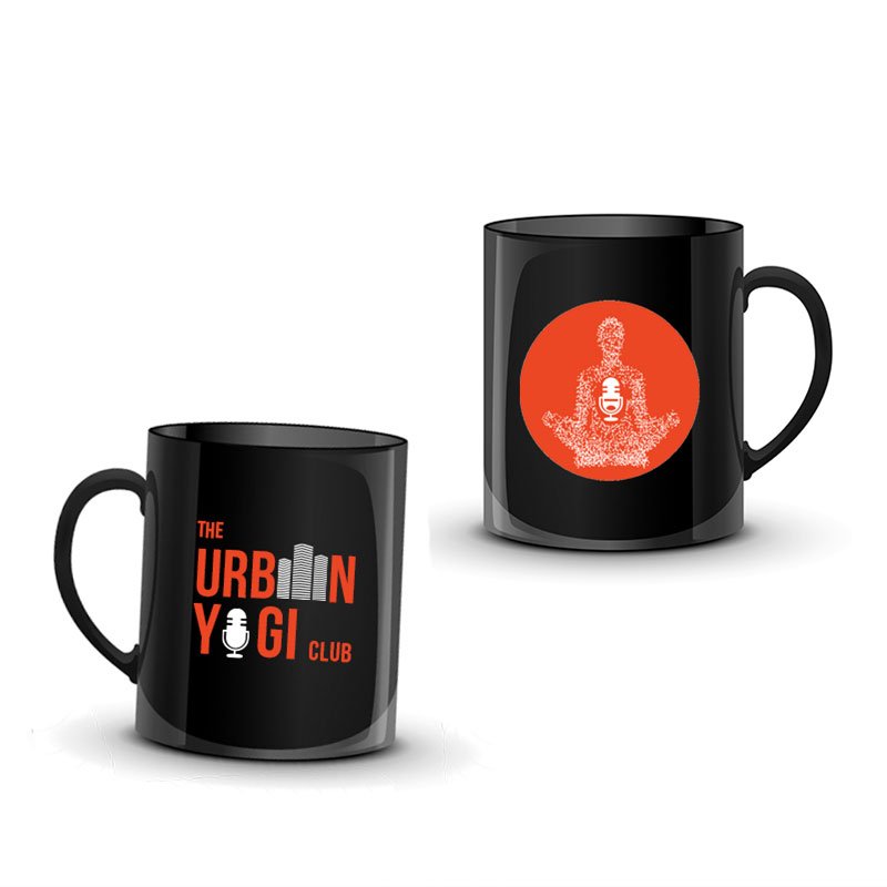 the urban yogi club Merchandise design image